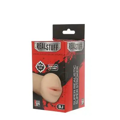 Realstuff - Masturbator-5INCH MASTURBATOR - BJ. Usta z cyberskóry.