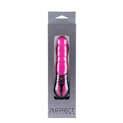 Wibrator-PURRFECT SILICONE 10FUNCTION VIBE PINK