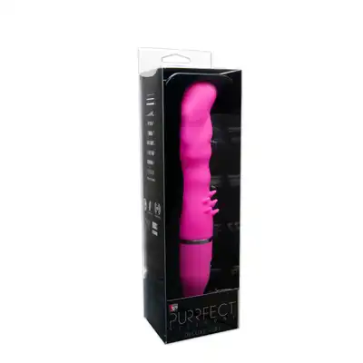 Wibrator-PURRFECT SILICONE DELUXE VIBE PINK