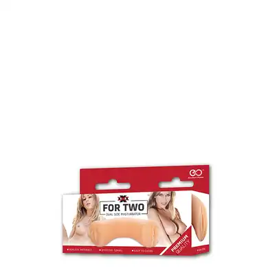 Masturbator-XXX FOR TWO DUAL SIDE MASTURBATOR FLESH