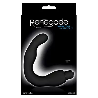 Plug/prostata-RENEGADE VIBR MASSAGER III BLACK