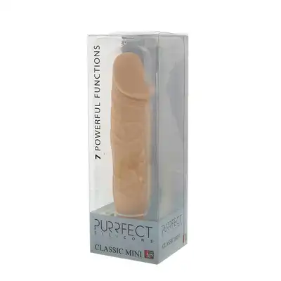 Wibrator-PURRFECT SILICONE CLASSIC MINI FLESH