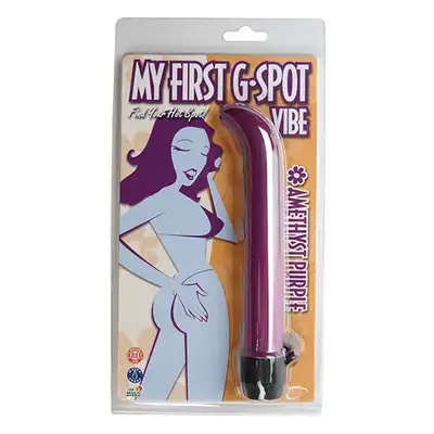Wibrator-VIBRATORE PUNTO G MY FIRST MINI G-SPOT 7,5 VIBE AMETHYST PURPLE