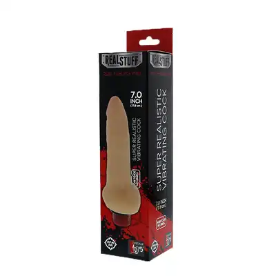 Wibrator-REALSTUFF REAL FEELING VIBE 7INCH FLESH
