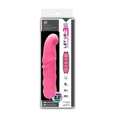 Wibrator-LET US-B EXTRA POWER PINK