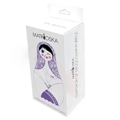 Plug-PLUG ANALE MATRIOSKA EMPEROR OF MOSCOVIA PURPLE """"""""S""""""""