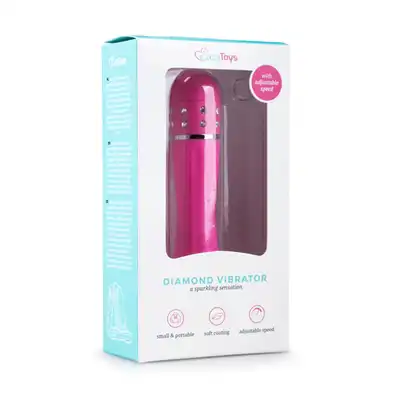 Wibrator-Mini Vibrator Lined - Pink
