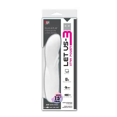 Wibrator-LET US-B VIBRATOR WHITE
