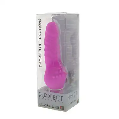 Wibrator-PURRFECT SILICONE CLASSIC MINI PINK