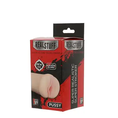 Masturbator-REALSTUFF 5INCH MASTURBATOR - PUSSY