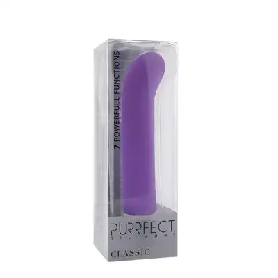 Wibrator-PURRFECT SILICONE CLASSIC G-SPOT PURPLE