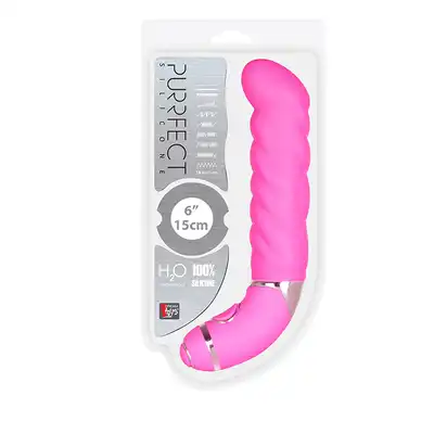 Wibrator-PURRFECT SILICONE 6INCH 10FUNCTIONS