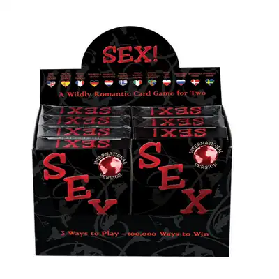 Gry-INTERNATIONAL SEX! CARD GAME