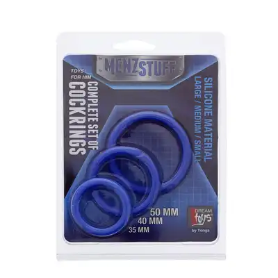 Pierścień-MENZSTUFF COMPLETE SET OF COCKRINGS