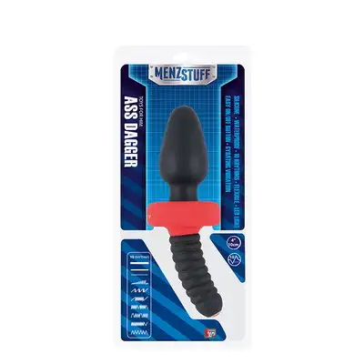 Plug/vibr-MENZSTUFF ASS DAGGER CONED