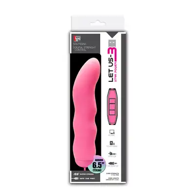 Wibrator-LET US-B EXTRA POWER PINK
