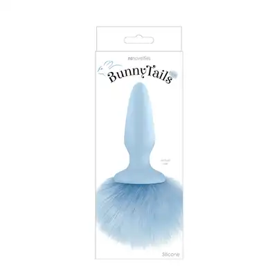Plug-BUNNY TAILS BLUE