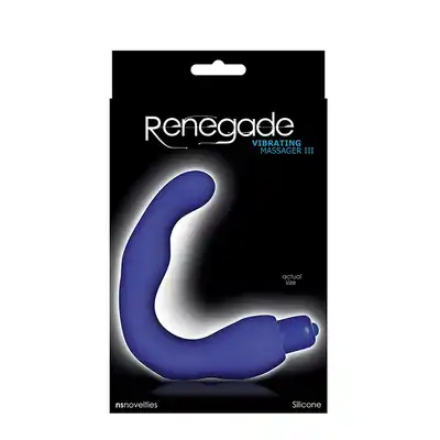 Plug/prostata-RENEGADE VIBRATING MASSAGER III BLUE