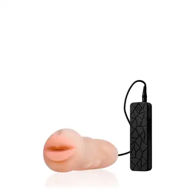 Masturbator-REALSTUFF VIBRATING MASTURBATOR MOUTH