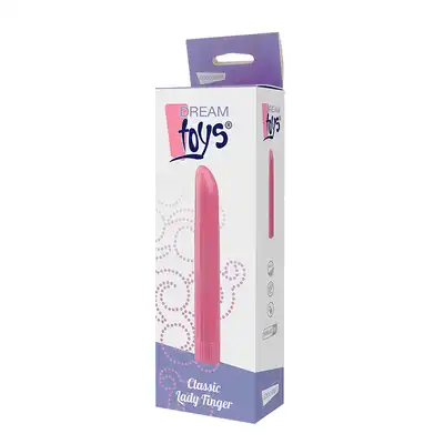 Wibrator-DREAM TOYS CLASSIC LADY FINGER PINK