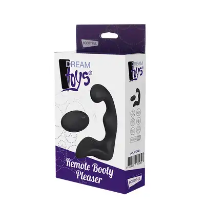 Plug/prostata-DREAM TOYS REMOTE BOOTY PLEASER BLACK