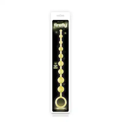 Plug/kulki-FIREFLY PLEASURE BEADS YELLOW