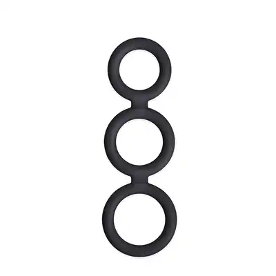 Pierścień-RENEGADE TRIAD COCK RING BLACK