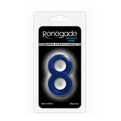 Pierścień-RENEGADE INFINITY RING BLUE