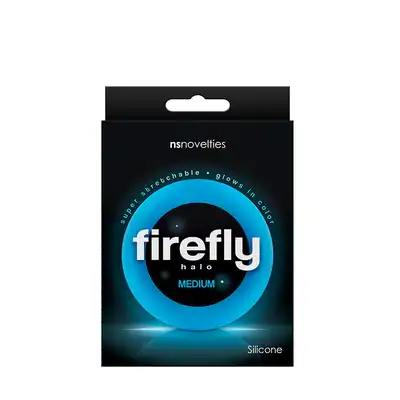 Pierścień-FIREFLY HALO MEDIUM BLUE