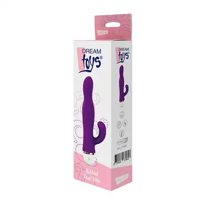 Wibrator-DREAM TOYS RIBBED DUO VIBE