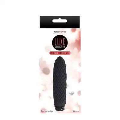 Wibrator-LUXE COMPACT VIBE PRINCESS BLACK