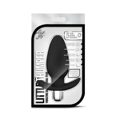 Plug/vibr-LUXE LITTLE THUMPER BLACK