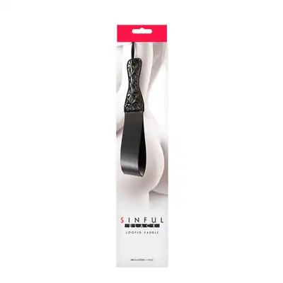Pejcz-SINFUL LOOPED PADDLE BLACK