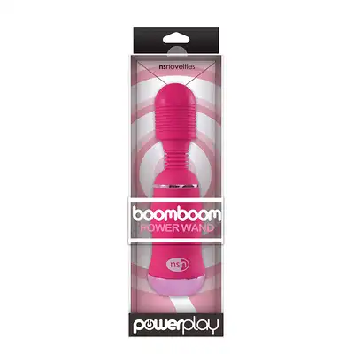 Stymulator-POWERPLAY BOOMBOOM POWER WAND PINK