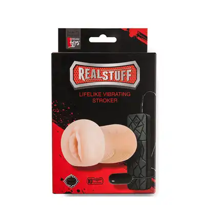 Masturbator-REALSTUFF VIBRATING MASTURBATOR PUSSY