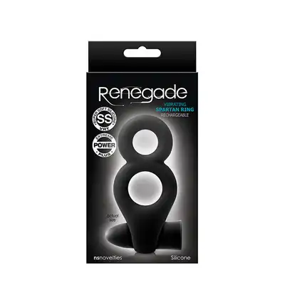 Pierścień-RENEGADE SPARTAN RING BLACK
