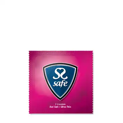 Prezerwatywy-SAFE FEEL SAFE CONDOMS (ULTRATHIN) 5PC