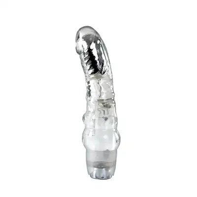 Wibrator-JELLY RANCHER 6INCH VIBRATOR CLEAR