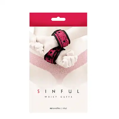 Kajdanki-SINFUL WRIST CUFFS