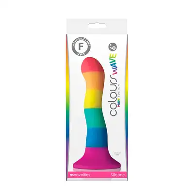 Dildo-COLOURS PRIDE EDITION 6INCH DILDO