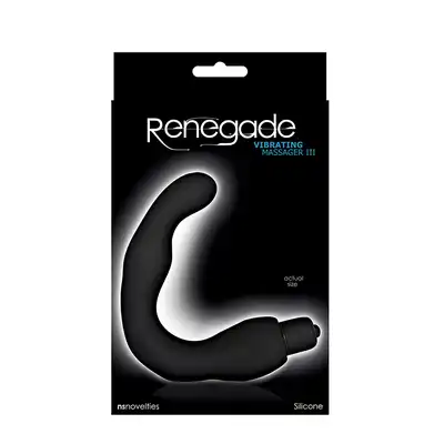 Plug/prostata-RENEGADE VIBRATING MASSAGER III BLACK