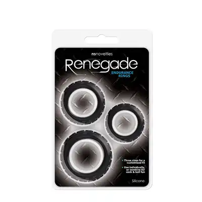Pierścień-RENEGADE ENDURANCE RINGS BLACK