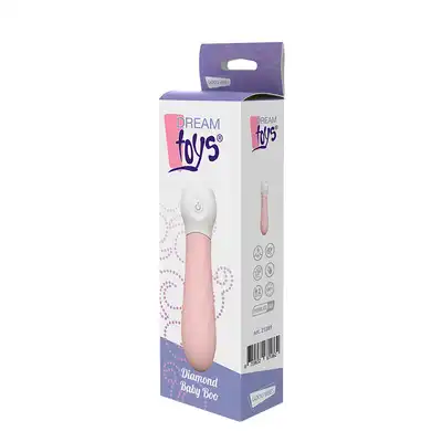 Wibrator-DREAM TOYS DIAMOND BABY BOO PINK