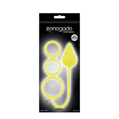Plug-RENEGADE 3 RING CIRCUS MEDIUM YELLOW