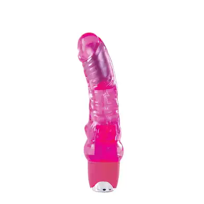 Wibrator-JELLY RANCHER 6INCH VIBRATOR PINK