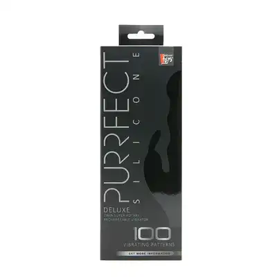 Wibrator-PURRFECT SILICONE DELUXE RABBIT 100FNCT