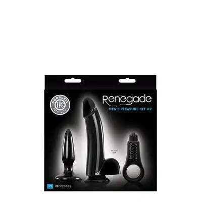 Zestaw-RENEGADE MENS PLEASURE KIT NR2 BLACK