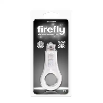 Pierścień-FIREFLY VIBRATING COUPLES RING CLEAR