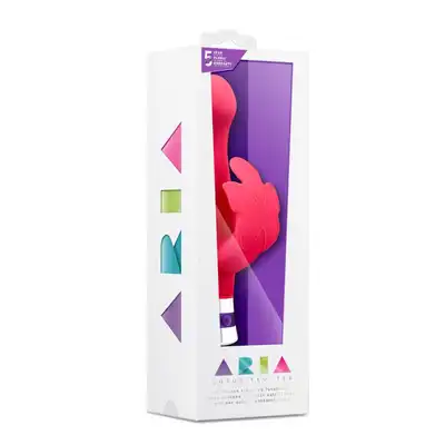 Wibrator-ARIA LOTUS FLUTTER CERISE