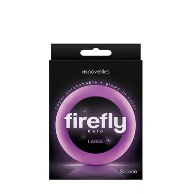 Pierścień-FIREFLY HALO LARGE PURPLE
